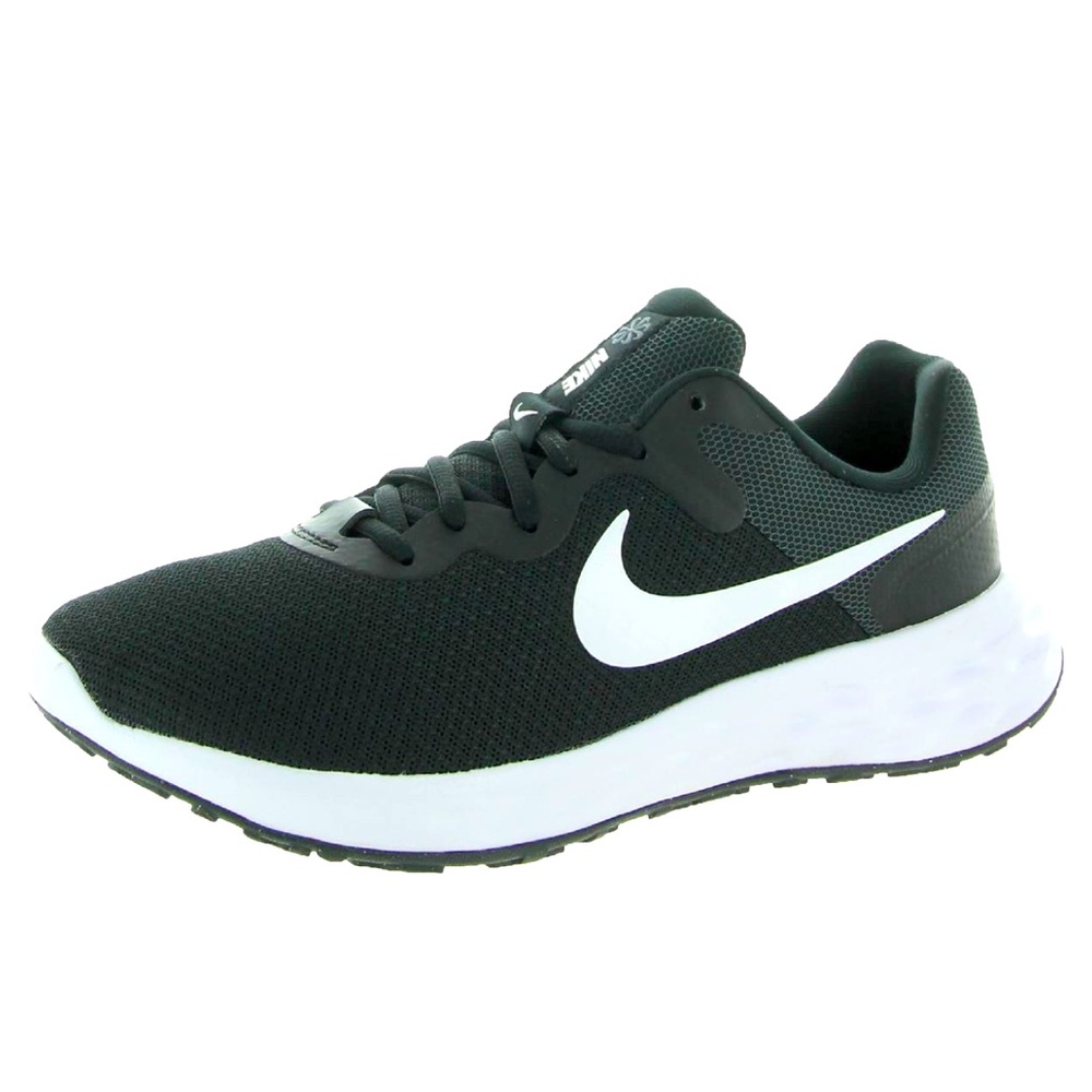 Nike Womens Revolution 6 Black Running Athletic and Training Shoes size 9.5